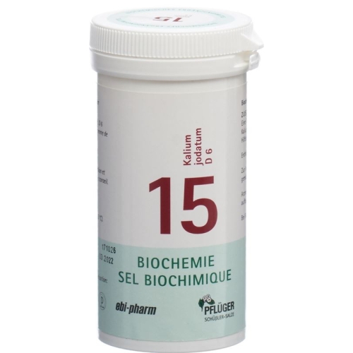 Pflueger Schüssler Nr. 15 Kal Jod Tabletten D 6 100g buy online