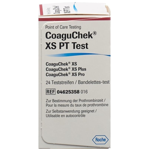 COAGUCHEK XS PT Teststreifen