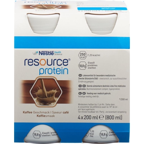 Resource Protein Kaffee 4x 200ml buy online