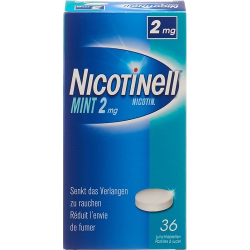 Nicotinell 2mg 36 Lutschtabletten buy online