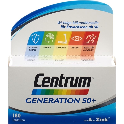 Centrum Generation 50+ von A bis Zink 180 Tabletten buy online