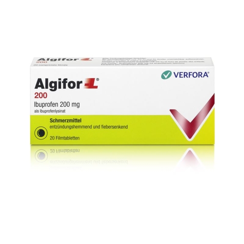 Algifor L 200mg 20 Filmtabletten buy online