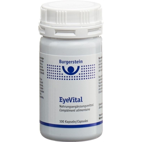 Burgerstein EyeVital capsules 100 pieces buy online