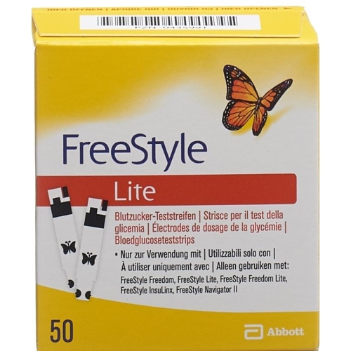 Abbott FreeStyle Lite test strips 50 pcs