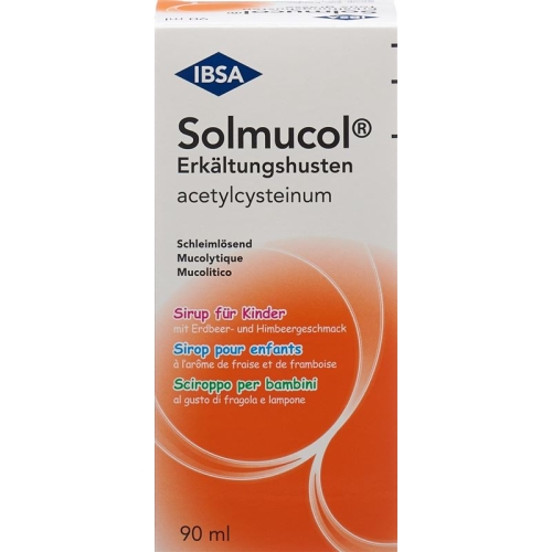 Solmucol Erkältungshusten Sirup 100mg/5ml 90ml buy online