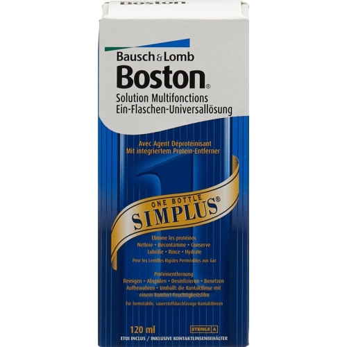 Boston Simplus Ein-Flaschen-Universallösung 120ml buy online