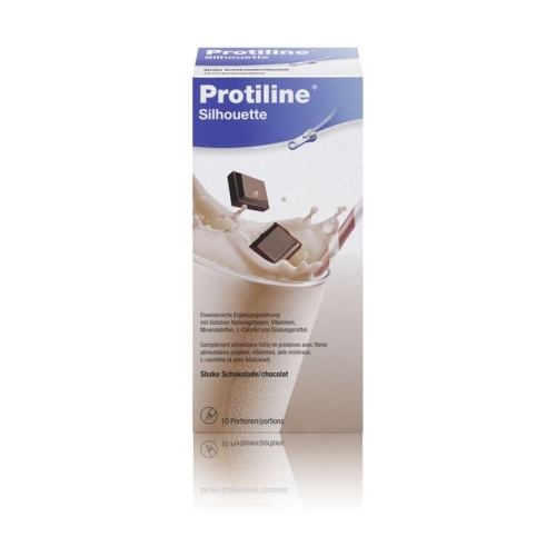 Protiline Silhouette Pulver Schokolade 10x 25g buy online