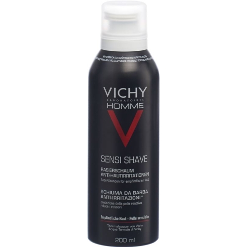 Vichy Homme Shaving Foam Anti Skin Irritation 200ml buy online