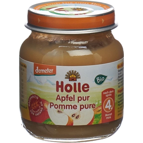 Holle Pure Apple from the 4th month Organic 125g buy online