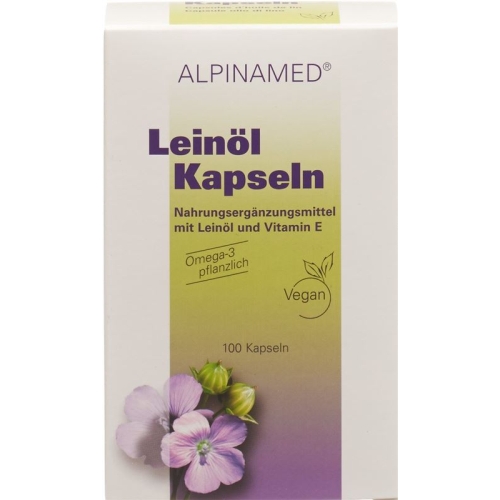 Alpinamed Linseed Oil 100 Capsules buy online