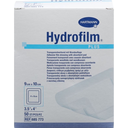 Hydrofilm Plus Wundverband Film 9x10cm Steril 50 Stück buy online