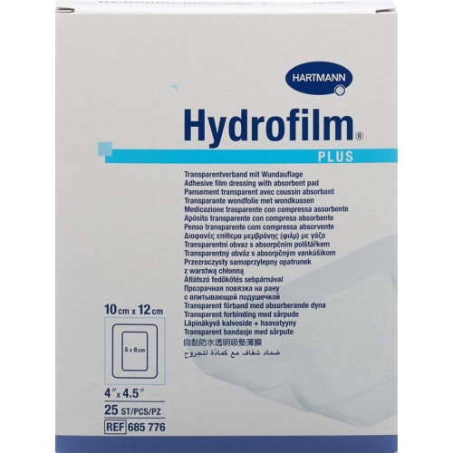 Hydrofilm Plus Wundverband Film 10x12cm Steril 25 Stück buy online