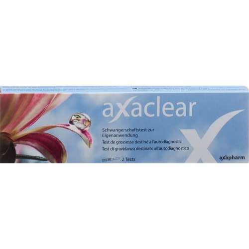 Axaclear pregnancy test 2 pcs