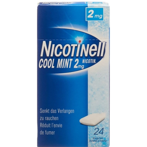 Nicotinell Cool Mint 2mg 24 Kaugummi buy online