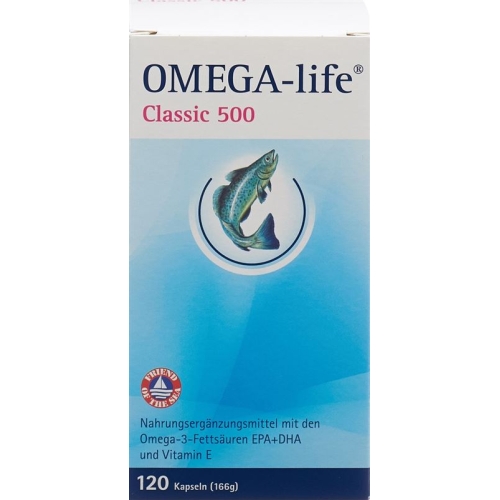 Omega-life 500mg 120 Kapseln buy online