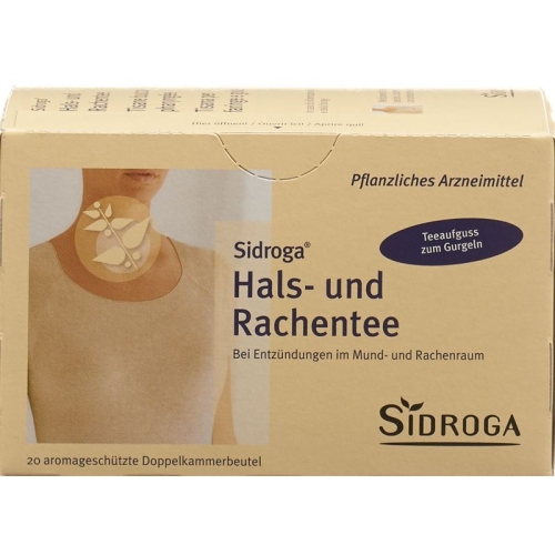 Sidroga Hals- und Rachentee 20 Beutel buy online