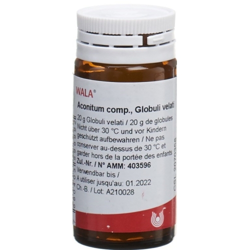 Wala Aconitum Comp Globuli Flasche 20g buy online