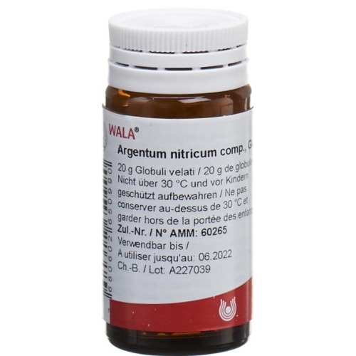 Wala Argentum Nitricum Comp Globuli Flasche 20g buy online