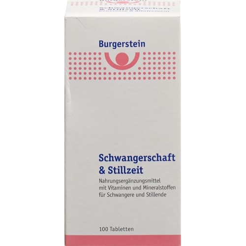 BURGERSTEIN Schwangerschaft&Stillzeit tablets buy online