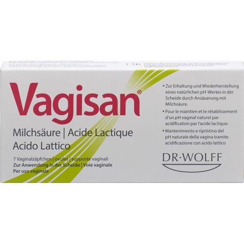 Vagisan Milchsäurezäpfchen Blister 7 Stück buy online