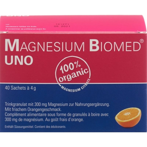 Magnesium Biomed Uno 40 granulate bag buy online