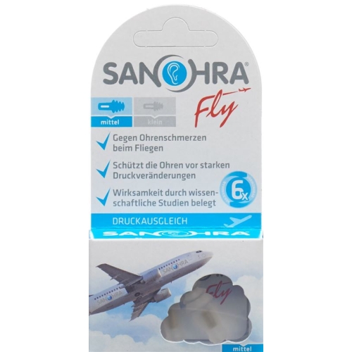 Sanohra Fly Ohrenstöpsel Erwachsene 2 Stück buy online