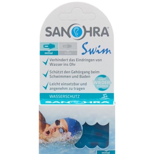 Sanohra Swim Ohrenstöpsel Erwachsene 2 Stück buy online