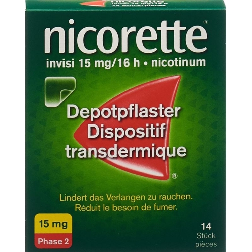 Nicorette Invisi Patch 15 Mg/16h 14 Stück buy online