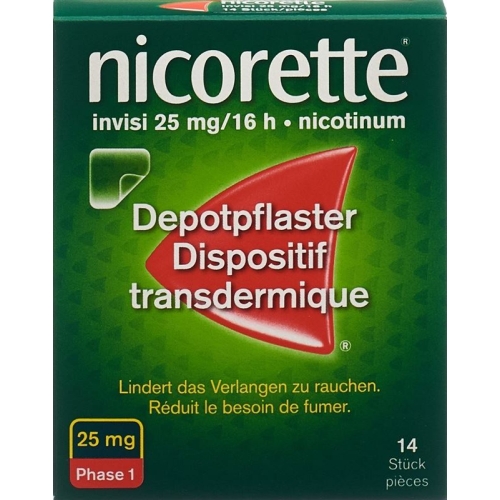 Nicorette Invisi Patch 25 Mg/16h 14 Stück buy online