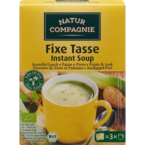 Natur Compagnie Instant Suppe Kart Lauch Bio 60g buy online