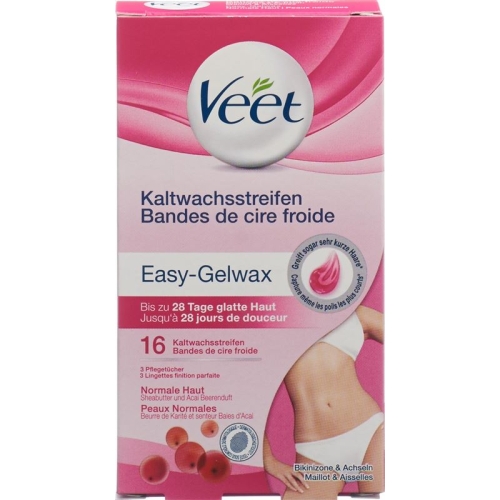 Veet Kaltwachsstreifen Achseln Bikini 16 Stück buy online