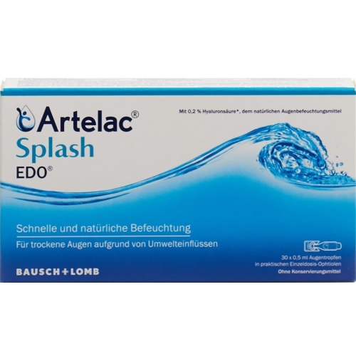 Artelac Splash Edo Augentropfen 30 Monodosis 0.5ml buy online