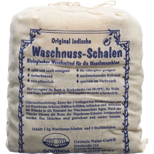 Govinda Waschnuesse Schalen M Waschsaeck Beutel 1kg buy online