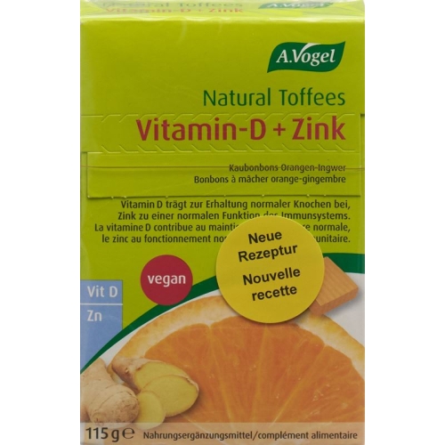 Natural Energy Toffees Ingwer-Orange 115g buy online