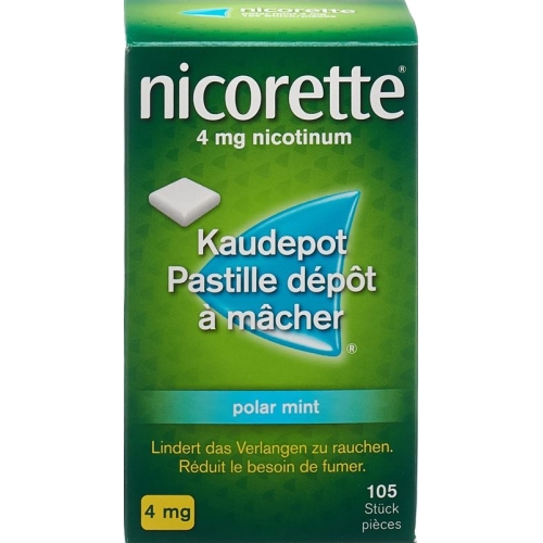 Nicorette Polar Mint Kaudepots 4mg 105 Stück buy online