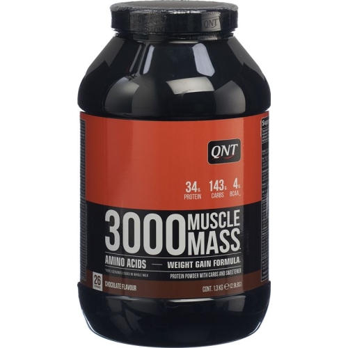 Qnt Weight Gain 3000 Chocolat 1300g buy online