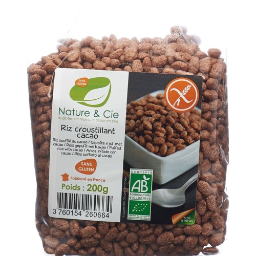 Nature&cie Reis Crispies Choco Glutenfrei 200g buy online