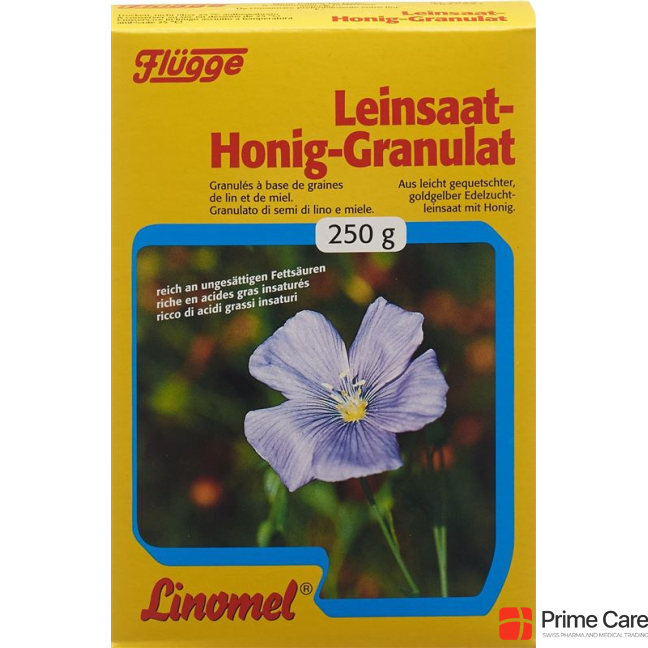 Flügge Linomel Linseed Honey Gran 250 g