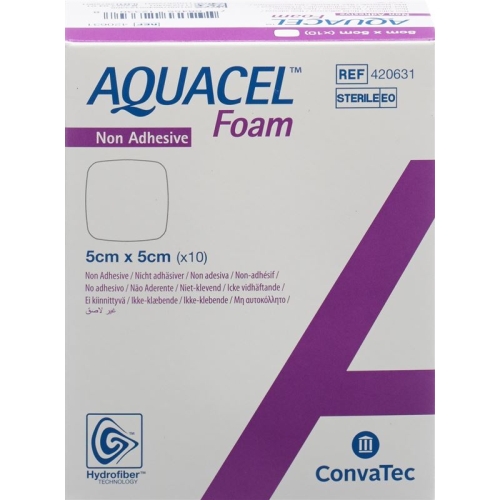 Aquacel Foam 5x5cm Non-Adhesive 10 Stück buy online