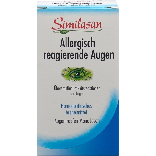 Similasan Allergisch Reagier Augen 20x 0.4ml buy online