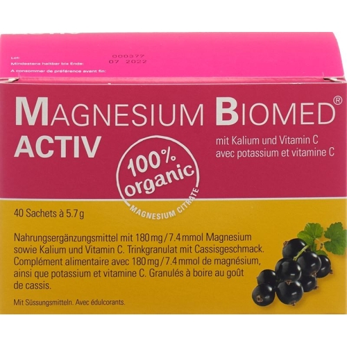 Magnesium Biomed ACTIV 40 pieces buy online