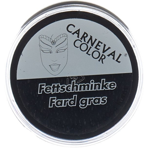 Carneval Color Grease Make-up Black Tin 15ml buy online