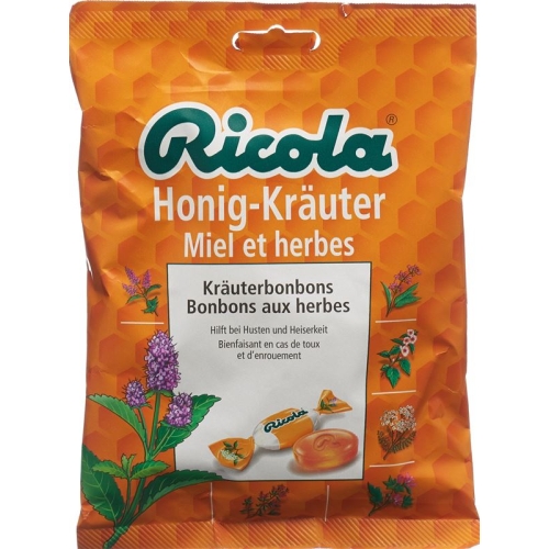 Ricola Honig-Kräuter Kräuterbonbons Beutel 125g buy online