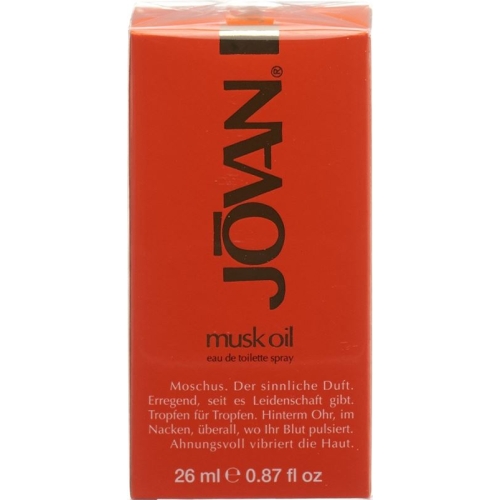 Jovan Musk Oil Eau de Toilette Spray 26ml buy online