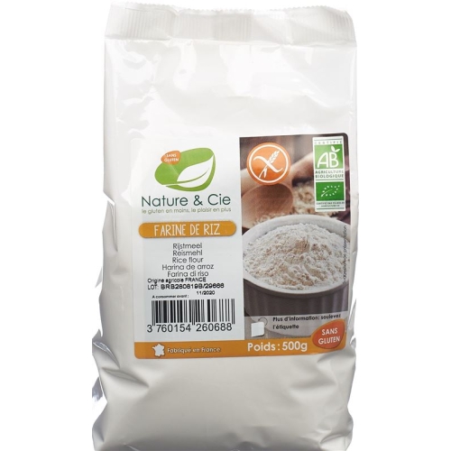 Nature&cie Reismehl Glutenfrei 500g buy online