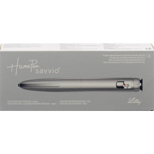 Humapen Savvio Pen für Insulin Silber buy online