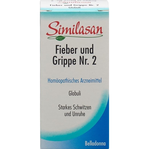 Similasan Fieber und Grippe Nr. 2 Globuli 15g buy online