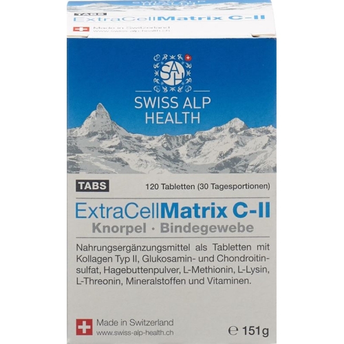 Extra Cell Matrix C-II TABS for joints 120 pcs