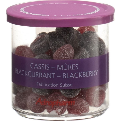 Adropharm cassis and blackberry soothing lozenges 140 g