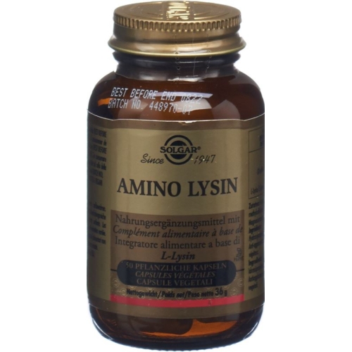 Solgar Amino Lysin Kapseln 50 Stück buy online